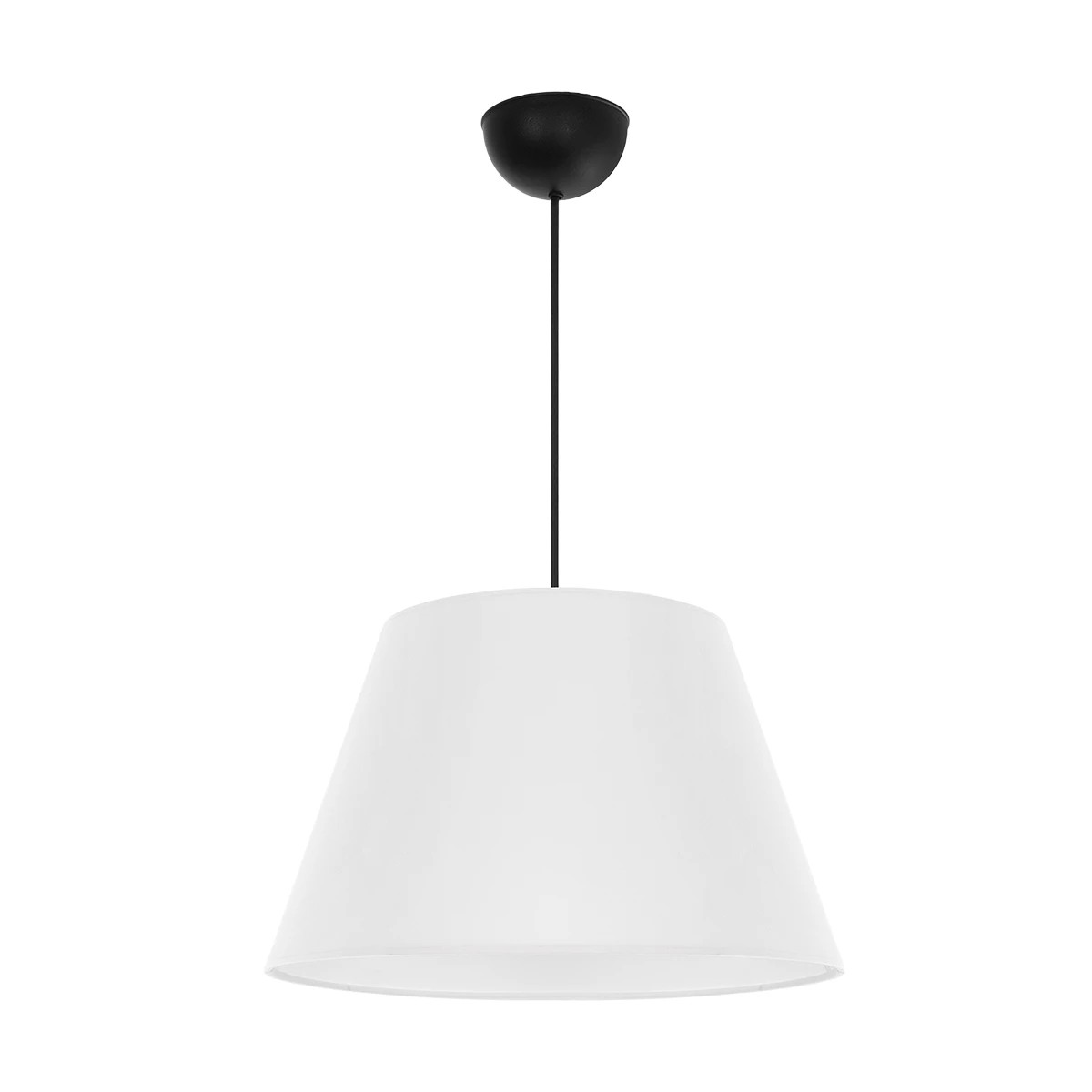 LEDTM® TRIANGLE 204-0089 Μοντέρνο Κρεμαστό Φωτιστικό Οροφής με Ντουί 1 x E27 AC 220-240V IP20 - Λευκό - Μ35 x Π35 x Υ24cm - Image 4