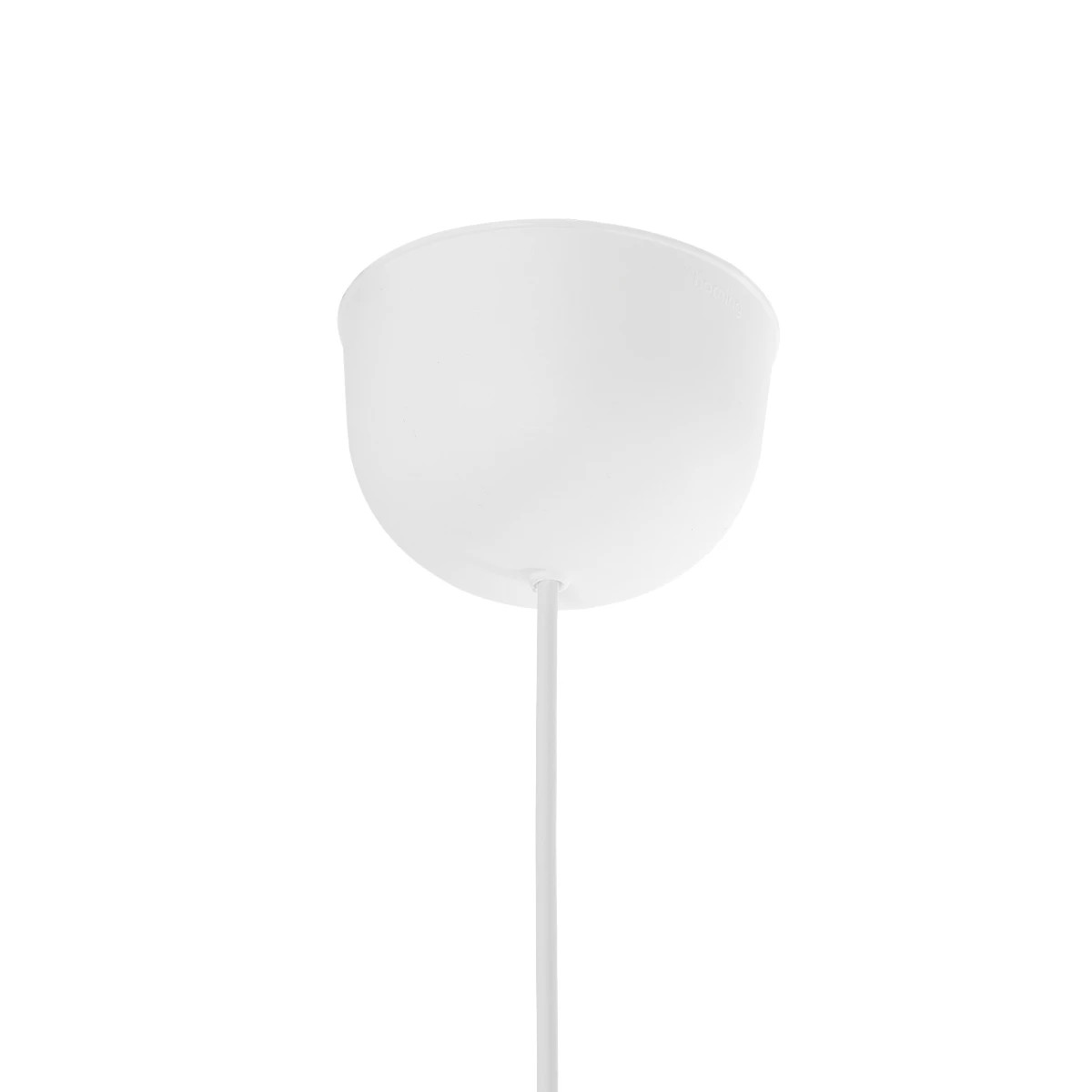 LEDTM® CYCLOP 204-0102 Μοντέρνο Κρεμαστό Φωτιστικό Οροφής με Ντουί 1 x E27 AC 220-240V IP20 - Μπεζ & Λευκό - Μ31 x Π31 x Υ24cm - Image 9
