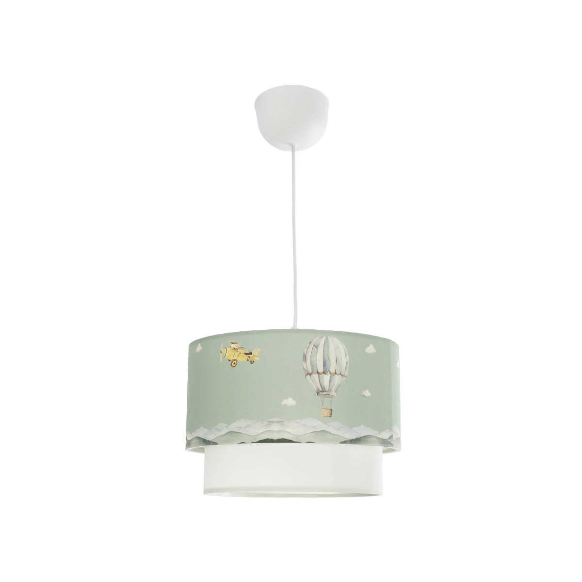 LEDTM® BALLON 204-0120 Παιδικό Κρεμαστό Φωτιστικό Οροφής με Ντουί 1 x E27 AC 220-240V IP20 - Πολύχρωμο - Μ30 x Π30 x Υ20cm - Image 4