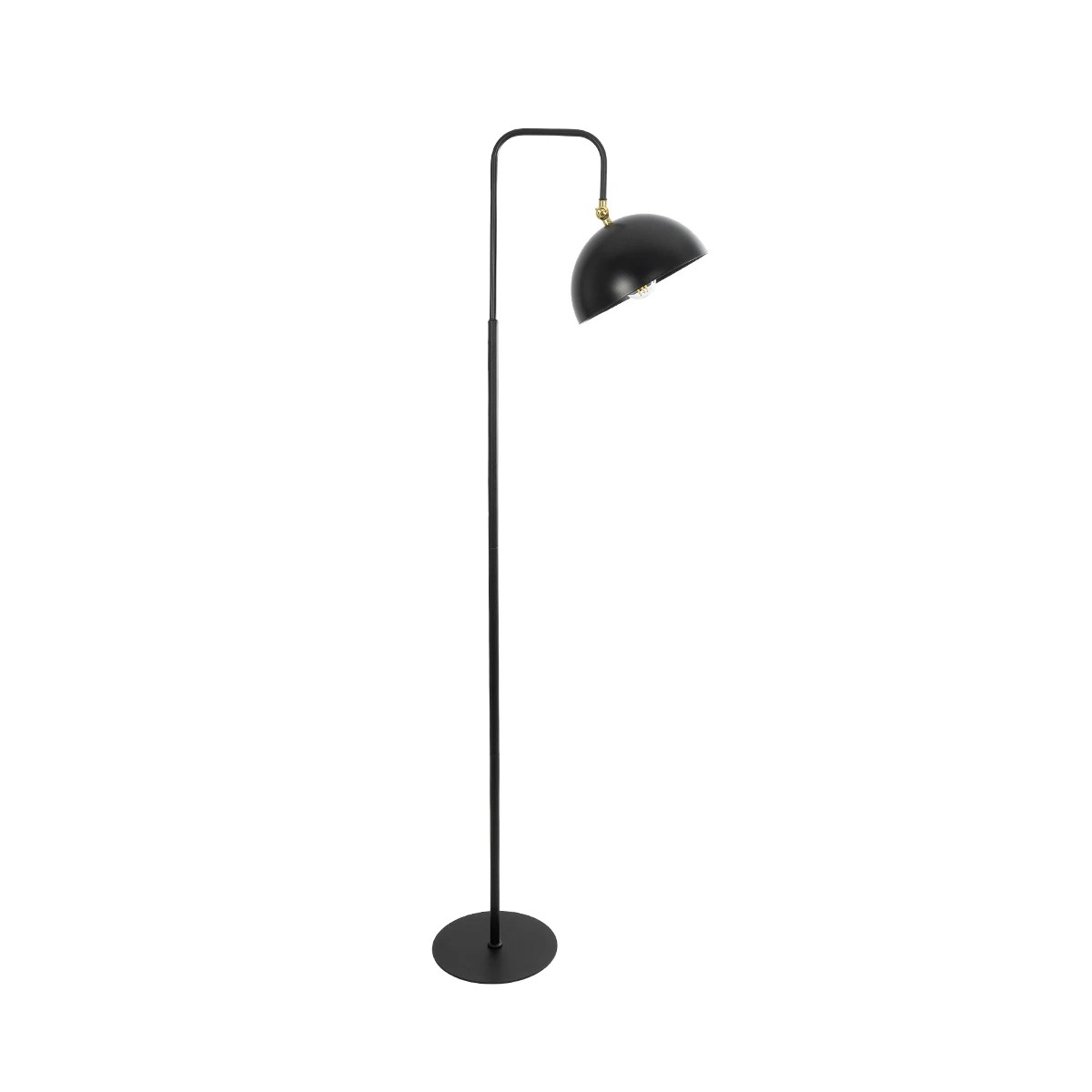 LEDTM® SNAKE 204-0128 Μοντέρνο Επιδαπέδιο Φωτιστικό με Ντουί 1 x E27 AC 220-240V IP20 - Μαύρο - Μ52 x Π25 x Υ154cm - Image 4