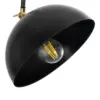 LEDTM® SNAKE 204-0128 Μοντέρνο Επιδαπέδιο Φωτιστικό με Ντουί 1 x E27 AC 220-240V IP20 - Μαύρο - Μ52 x Π25 x Υ154cm - Image 8
