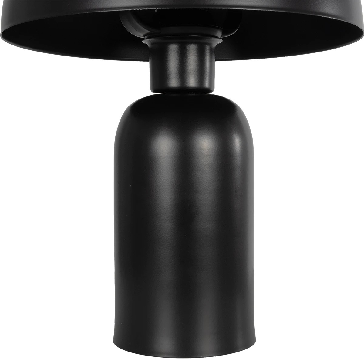 LEDTM® GASCO 204-0146 Μοντέρνο Επιτραπέζιο Φωτιστικό Πορτατίφ με Ντουί 1 x E27 AC 220-240V IP20 - Μαύρο - Μ26 x Π26 x Υ35cm - Image 8