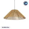 LEDTM® HATA 205-0037 Boho Κρεμαστό Φωτιστικό Οροφής με Ντουί 1 x E27 AC 220-240V IP20 - Μπεζ - M60 x Π60 x Υ27cm