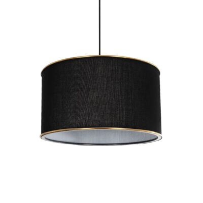 Alternative view of LEDTM® LOFTY 204-0092 Μοντέρνο Κρεμαστό Φωτιστικό Οροφής με Ντουί 1 x E27 AC 220-240V IP20 - Μαύρο - Μ37 x Π37 x Υ21cm