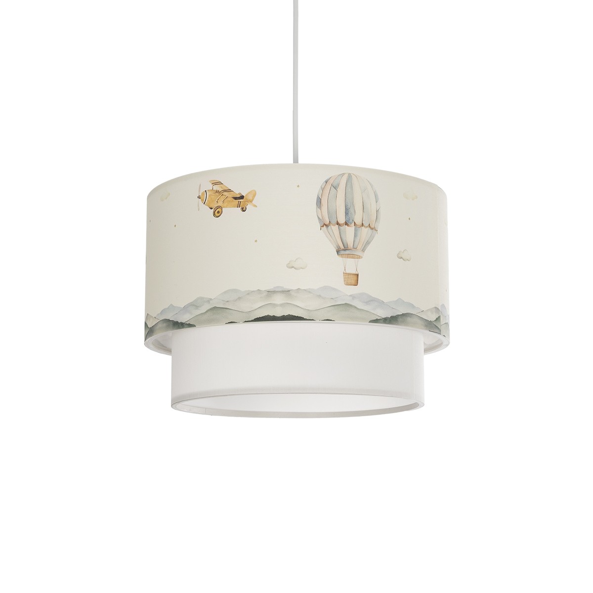 LEDTM® BALLON 204-0121 Παιδικό Κρεμαστό Φωτιστικό Οροφής με Ντουί 1 x E27 AC 220-240V IP20 - Πολύχρωμο - Μ30 x Π30 x Υ20cm - Image 2