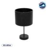 LEDTM® WIZ 203-0178 Μοντέρνο Επιτραπέζιο Φωτιστικό Πορτατίφ με Ντουί 1 x E27 AC 220-240V IP20 - Μαύρο - Μ22 x Π22 x Υ36.5cm