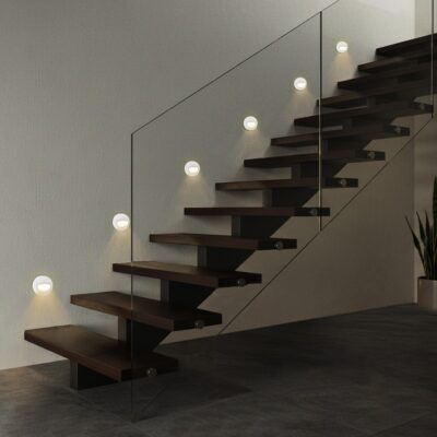 kelvo® STEPART KLV-101-0076 Χωνευτό Φωτιστικό Σκαλοπατιού / Διαδρόμου LED 3W 375lm 45° AC 220-240V Αδιάβροχο IP65 Θερμό Λευκό 2700K - Lumileds SMD Chip & TÜV SÜD Driver - Λευκό Ματ - Μ8.3 x Π4.5 x Υ8.3cm / Q6.6 x 6.6cm - 5 Χρόνια Εγγύηση