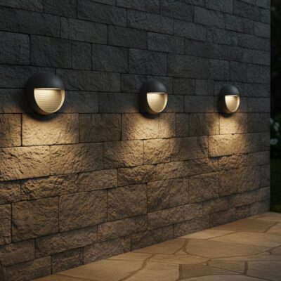 kelvo® STEPART KLV-101-0096 Φωτιστικό Σκαλοπατιού / Διαδρόμου LED 3W 375lm 45° AC 220-240V Αδιάβροχο IP65 Θερμό Λευκό 2700K - Lumileds SMD Chip & TÜV SÜD Driver - Γκρι Ανθρακί Ματ - Μ16 x Π8 x Υ16cm - 5 Χρόνια Εγγύηση