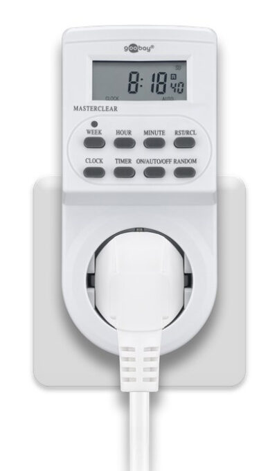 Alternative view of GOOBAY ψηφιακός χρονοδιακόπτης ρεύματος 51277, λευκός