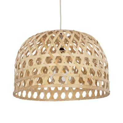 LEDTM® MANGEA 00716 Boho Κρεμαστό Φωτιστικό Οροφής με Ντουί 1 x E27 AC 220-240V IP20 - Μπεζ - Μ50 x Π50 x Υ34cm