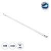 LEDTM® TUBATO 60148 Μεταλλικό Σκαφάκι για 1 x Λάμπα 90CM T8 G13 LED AC 220-240V IP20 Μ90 x Π3.4 x Υ4.3cm - 5 Χρόνια Εγγύηση