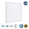 LEDTM® PANELETI 60206 Χωνευτό Panel Οροφής 60x60 LED 40W 4000lm 120° UGR<19 AC 220-240V IP20 Ψυχρό Λευκό 6000K - Lumileds SMD Chip & TÜV SÜD Driver - Λευκό Γαλακτερό - Μ60 x Π60 x Υ1.5cm / Q56 x 56cm - 5 Χρόνια Εγγύηση