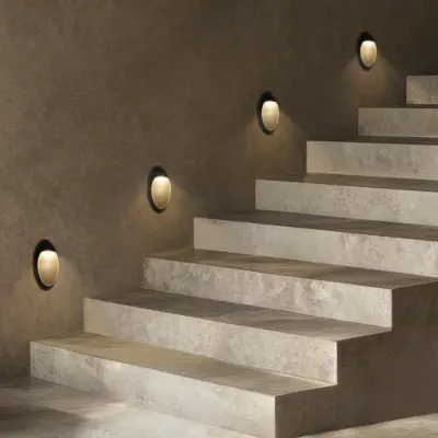 kelvo® STEPART KLV-101-0101 Φωτιστικό Σκαλοπατιού / Διαδρόμου LED 3W 375lm 45° AC 220-240V Αδιάβροχο IP65 Θερμό Λευκό 2700K - Lumileds SMD Chip & TÜV SÜD Driver - Μαύρο Ματ - Μ13 x Π5.5 x Υ26cm - 5 Χρόνια Εγγύηση