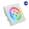 LED RGB Controller Λευκό Τοίχου Αφής 12v (144w) - 24v (288w) DC LEDTM 77419