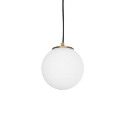 Alternative view of LEDTM® GLOBIDIO 204-0195 Μοντέρνο Κρεμαστό Φωτιστικό Οροφής με Ντουί 1 x E27 AC 220-240V IP20 - Χρύσο & Λευκό - Μ15 x Π15 x Υ15cm