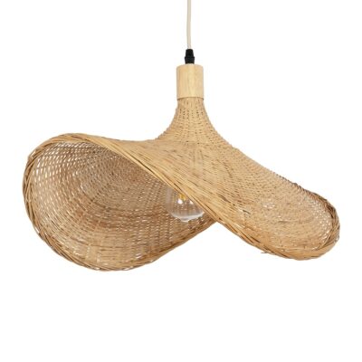 LEDTM® CUBA 01719 Boho Κρεμαστό Φωτιστικό Οροφής με Ντουί 1 x E27 AC 220-240V IP20 - Μπεζ - Μ53 x Π53 x Υ30cm