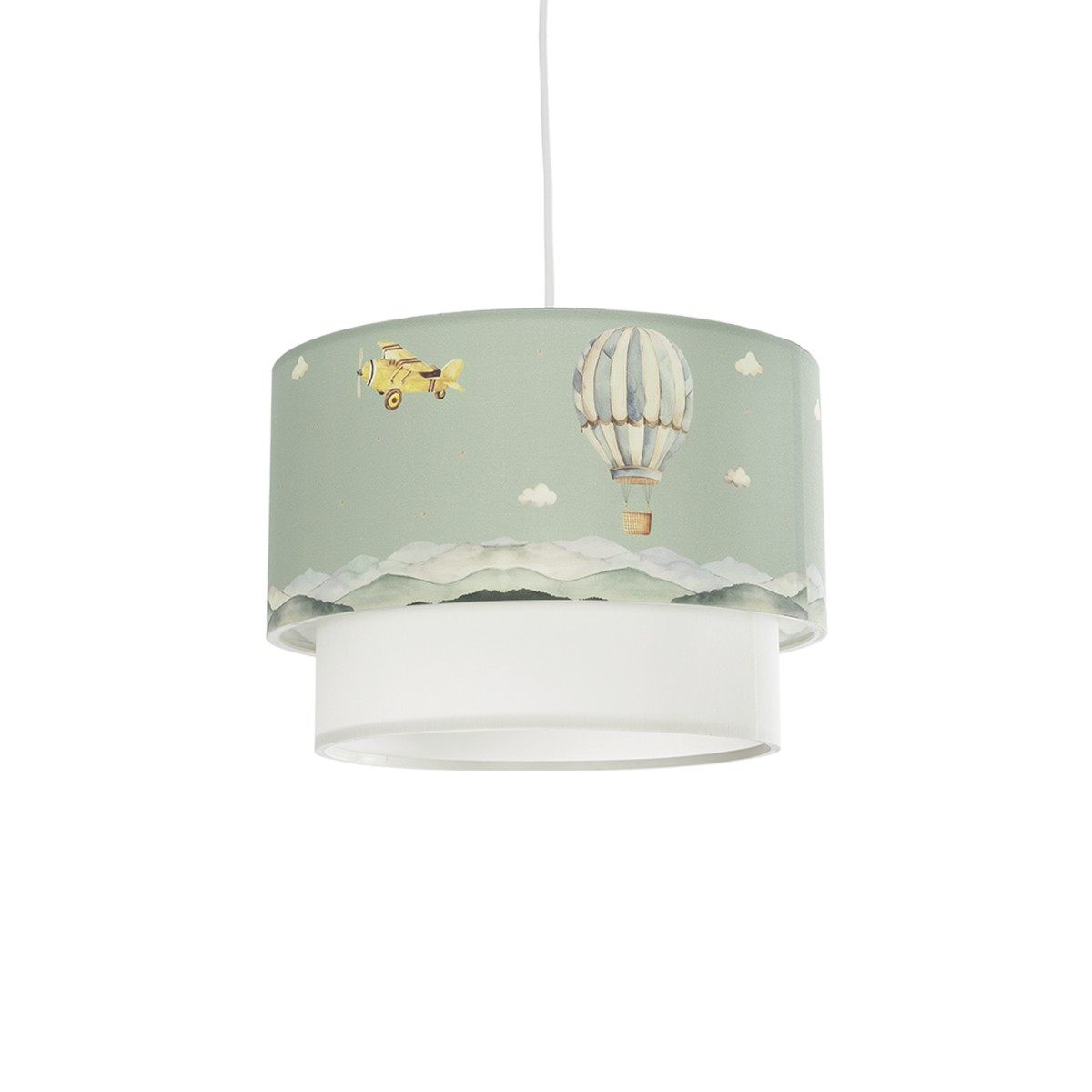 LEDTM® BALLON 204-0120 Παιδικό Κρεμαστό Φωτιστικό Οροφής με Ντουί 1 x E27 AC 220-240V IP20 - Πολύχρωμο - Μ30 x Π30 x Υ20cm - Image 2