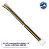 LEDTM® 70744 Καλώδιο Σύνδεσης Connector RGB+CCT με 15cm Καλώδιο 6 PIN