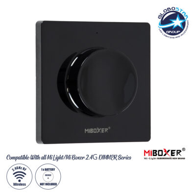 LEDTM® MiBoxer-K1-B 71444 RF 2.4G Ασύρματο Χειριστήριο Knob 1 Ζώνης για όλα τα Μονόχρωμα MiBoxer & MiLight Controller DC3V 1 x CR2032 IP20 - RF 2.4G - Μ8.5 x Π8.5 x Υ2.5cm - 3 Χρόνια Εγγύηση