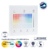 LEDTM® SKYDANCE-T15-S 73153 RF 2.4Ghz DMX  Ασύρματο Χειριστήριο 1 Group για όλα τα SKYDANCE DMX512 Controller AC 100-240V Max 0.1A IP20 - Μ8.5 x Π8.5 x Υ3.5cm - 5 Χρόνια Εγγύηση