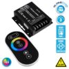 LEDTM® RGBCONTROLLER 73410 Dimmer / Controller με RF Ασύρματο Χειριστήριο με 3 x 8A 192W Κανάλια DC 12-24V 24A 576W Max IP20 - RF2.4Ghz SYNC - Μ9 x Π9 x Υ2.5cm - 2 Χρόνια Εγγύηση