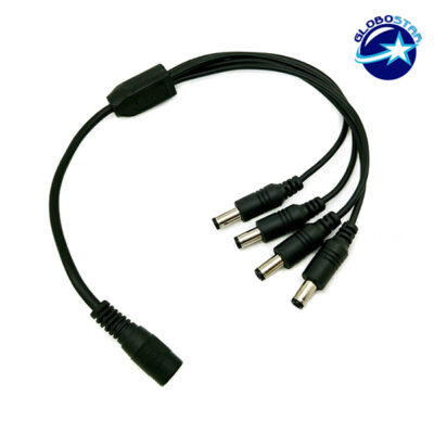 Feme Connector σε 4x Male Connector 5.5*2.1 LEDTM 77552