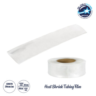 LEDTM® 79970-1 Θερμοσυστελλόμενο - Μακαρόνι Φ40mm/20mm - Τεμάχιο Μήκους 20cm Στεγανοποίησης για Όλες τις Neon Flex LED DC 24V & DC 230V Αδιάβροχο IP65 Μ20 x Π6.5 x Υ0.35cm - Διάφανο