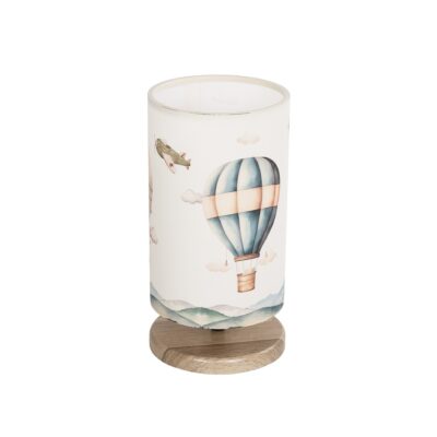 Alternative view of LEDTM® BALLON 204-0145 Παιδικό Επιτραπέζιο Φωτιστικό Πορτατίφ με Ντουί 1 x E14 AC 220-240V IP20 - Πολύχρωμο - Μ15 x Π15 x Υ30cm