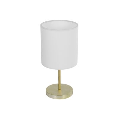 Alternative view of LEDTM® GLOSSY 204-0078 Μοντέρνο Επιτραπέζιο Φωτιστικό Πορτατίφ με Ντουί 1 x E27 AC 220-240V IP20 - Χρυσό & Μπεζ - Μ19 x Π19 x Υ38cm