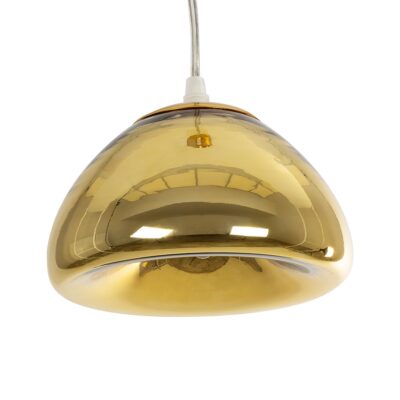 LEDTM® CRISTIN 999-0037 Μοντέρνο Κρεμαστό Φωτιστικό Οροφής με Ντουί 1 x G4 AC 220-240V IP20 - Χρυσό - Μ18 x Π18 x Υ13cm