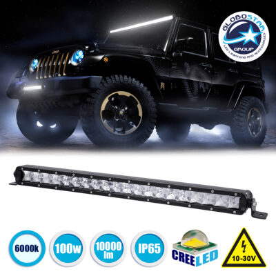 LEDTM® 85452 PRO Series Μπάρα Ίσια - Straight για Αυτοκίνητα & Φορτηγά LED CREE XBD 100W 10000lm DC 10-30V Αδιάβροχη IP65 Ψυχρό Λευκό 6000K