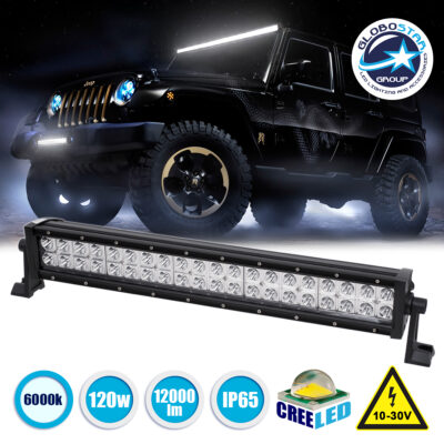 LEDTM® 85462 PRO Series Μπάρα Ίσια - Straight για Αυτοκίνητα & Φορτηγά LED CREE XBD 120W 12000lm DC 10-30V Αδιάβροχη IP65 Ψυχρό Λευκό 6000K