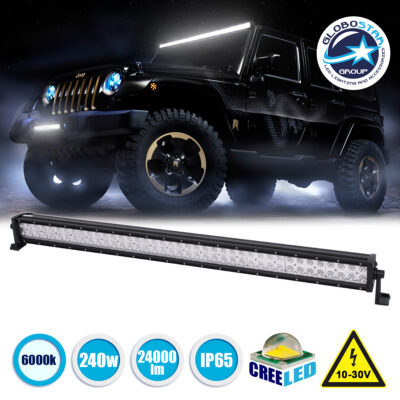 LEDTM® 85464 PRO Series Μπάρα Ίσια - Straight για Αυτοκίνητα & Φορτηγά LED CREE XBD 240W 24000lm DC 10-30V Αδιάβροχη IP65 Ψυχρό Λευκό 6000K