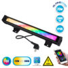 LEDTM® 85816 Μπάρα Εξωτερική LED SMD 5050 & 2835 20W 2000lm 180° AC 230V με Ασύρματο Wireless Bluetooth Αδιάβροχη IP66 Πολύχρωμη RGB+CCT Θερμό Λευκό 3000K - Λευκό Ημέρας 4500K - Ψυχρό Λευκό 6000K