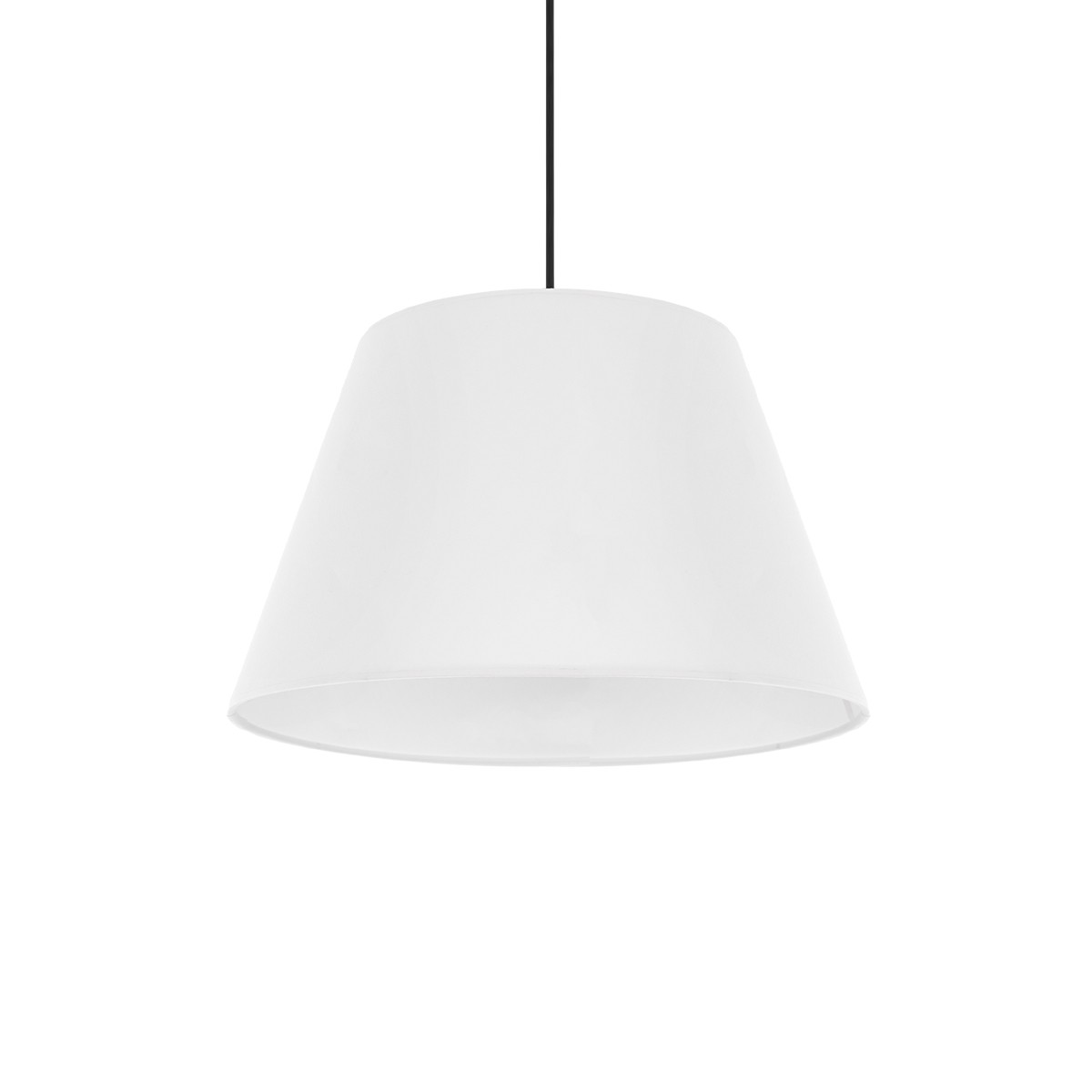 LEDTM® TRIANGLE 204-0089 Μοντέρνο Κρεμαστό Φωτιστικό Οροφής με Ντουί 1 x E27 AC 220-240V IP20 - Λευκό - Μ35 x Π35 x Υ24cm - Image 2