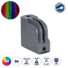 LEDTM® WINDOWCORNA 90116 Γωνιακό Φωτιστικό Ανάδειξης Παραθύρων LED 6W 480lm 3°x172° DC 24V Αδιάβροχο IP65 Πολύχρωμο RGB Dimmable DMX512 - CREE XPE Chip - Γκρι Ανθρακί - Μ12 x Π4.5 x Υ12cm - 3 Χρόνια Εγγύηση
