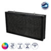 LEDTM® DISPLAY 90279 Κυλιόμενη Ψηφιακή Επιγραφή 64x32cm P10 Διπλής Όψης LED AC 220-240V Αδιάβροχο IP65 RGB - WiFi Control μέσω FK APP - Αισθητήρας Θερμοκρασίας & Υγρασίας - Μ70 x Π11 x Υ38.5cm - 2 Χρόνια Εγγύηση