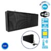 LEDTM® DISPLAY 90323 Κυλιόμενη Ψηφιακή Επιγραφή P10 Διπλής Όψης LED AC 220-240V Αδιάβροχο IP65 Μπλε - WiFi Control μέσω FK APP - Αισθητήρας Θερμοκρασίας & Υγρασίας - Μ104 x Π12 x Υ40cm - 2 Χρόνια Εγγύηση