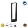 LEDTM® BACKYARD 90546 Φωτιστικό Κολωνάκι Κήπου LED 15W 1500lm 60° AC 220-240V Αδιάβροχο IP65 Θερμό Λευκό 2700K - Bridgelux COB Chip - Γκρι Ανθρακί Ματ - Μ16 x Π5.5 x Υ58cm - 3 Χρόνια Εγγύηση