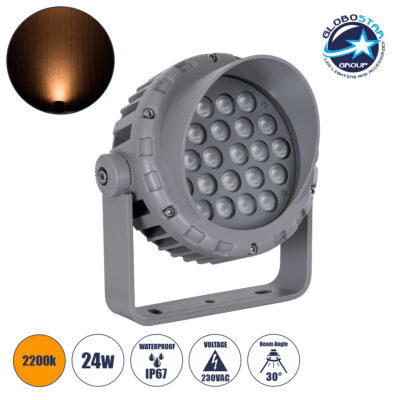 LEDTM® WASHERPANDA 90585 Μπάρα Φωτισμού Wall Washer LED 36W 3060lm 15° DC 24V Αδιάβροχο IP67 Πολύχρωμο RGBW Dimmable DMX512 - Bridgelux SMD Chip - Γκρι Ανθρακί - Μ100 x Π4 x Υ3.5cm - 3 Χρόνια Εγγύηση