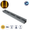 LEDTM® WINDOWARTE 90723 Φωτιστικό Ανάδειξης Παραθύρων LED 36W 3240lm 8°x180° DC 24V Αδιάβροχο IP67 Θερμό Λευκό 2700K Dimmable - CREE XPE Chip - Γκρι Ανθρακί - Μ50 x Π7 x Υ4.5cm - 3 Χρόνια Εγγύηση