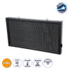 LEDTM® DISPLAY 90811 Κυλιόμενη Ψηφιακή Επιγραφή 96x48cm P10 Μονής Όψης LED AC 220-240V Αδιάβροχο IP65 Πορτοκαλί - WiFi Control μέσω FK APP - Αισθητήρας Θερμοκρασίας & Υγρασίας - Μ104 x Π9 x Υ56cm - 2 Χρόνια Εγγύηση