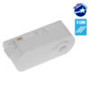 LEDTM S-40053 Διφασικός Connector 3 Καλωδίων Αντάπτορας Κρέμασης Φωτιστικών για Λευκή Ράγα Οροφής