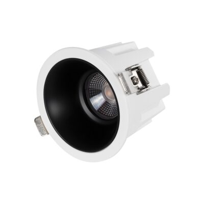 Alternative view of LEDTM® DUSTY 60341 Χωνευτό Downlight Σποτ LED 12W 1320lm 45° AC 220-240V Αδιάβροχο IP65 Θερμό Λευκό 2700K - Bridgelux COB Chip & TÜV SÜD Driver - Λευκό & Μαύρο Ματ - Μ8.5 x Π8.5 x Υ7cm m / Q7.2cm - 5 Χρόνια Εγγύηση