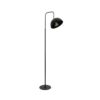LEDTM® SNAKE 204-0128 Μοντέρνο Επιδαπέδιο Φωτιστικό με Ντουί 1 x E27 AC 220-240V IP20 - Μαύρο - Μ52 x Π25 x Υ154cm - Image 2
