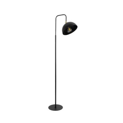 Alternative view of LEDTM® SNAKE 204-0128 Μοντέρνο Επιδαπέδιο Φωτιστικό με Ντουί 1 x E27 AC 220-240V IP20 - Μαύρο - Μ52 x Π25 x Υ154cm