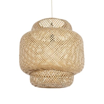 LEDTM® MALDIVES 01657 Boho Κρεμαστό Φωτιστικό Οροφής με Ντουί 1 x E27 AC 220-240V IP20 - Μπεζ - Μ56 x Π56 x Υ54cm