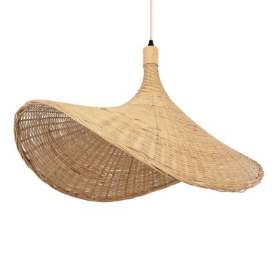 LEDTM® CUBA 01721 Boho Κρεμαστό Φωτιστικό Οροφής με Ντουί 1 x E27 AC 220-240V IP20 - Μπεζ - Μ63 x Π63 x Υ32cm