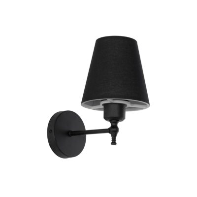 Alternative view of LEDTM® PAM 204-0113 Μοντέρνο Φωτιστικό Τοίχου - Απλίκα με Ντουί 1 x E27 AC 220-240V IP20 - Μαύρο - Μ23 x Π23 x Υ17cm