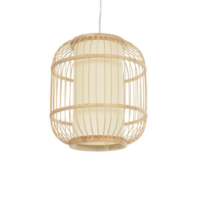 LEDTM® HIBISCUS 01633 Boho Κρεμαστό Φωτιστικό Οροφής με Ντουί 1 x E27 AC 220-240V IP20 - Μπεζ - Μ26 x Π26 x Y32cm